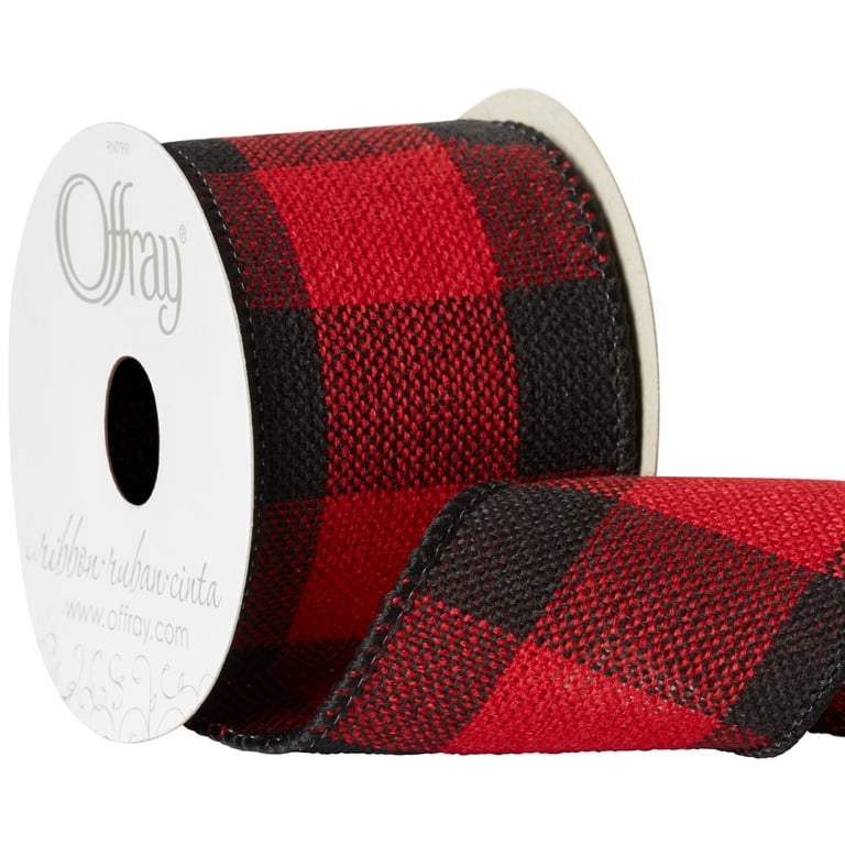 Oven Ribbon Toaster Oven Tray Offray Wired Edge Bistro Craft Ribbon - 1.5 Inch X 9 ...