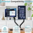 thumbnail image 3 of MAYEERTY Dual Monitor Counterbalance Desk Mount for 17-32" Screens, Swivel & Height Adjustable Dual Monitor Stand, 3 of 7