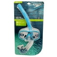 thumbnail image 4 of Speedo Kids' Surf Gazer Mask + Snorkel Set, Blue/Atoll Clear, 4 of 5