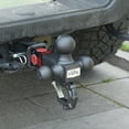 thumbnail image 2 of Tow Hitch TOPTOW Tri-Ball negro mate para receptor de 2 pulgadas, 2 of 7