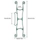 thumbnail image 4 of Organizador De Cables Soporte de almacenamiento de carrete de cable de luces navideñas Envoltura organizadora de cable enrollable (B 8 piezas), 4 of 8
