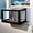 with Removeable PVC Panels, variant on Cat Window Box Weatherproof Outdoor Cat Enclosure Window Catio Perch Bug Proof Wire Mesh Transparent Top and Front, for Indoor Cats Sunbathing, Napping, Playing, Black(No PVC Panel)