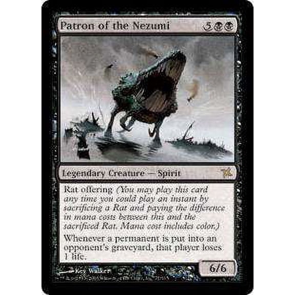 MtG Betrayers of Kamigawa Rare Patron of the Nezumi (Foil) #77