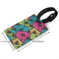thumbnail image 2 of Hirioo Hawaii Palms for Luggage ID Tag with Adjustable Strap Travel Baggage Bag Tags Suitcase Identify Labels for Women Men, 2 of 7