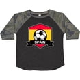 thumbnail image 3 of Inktastic Soccer Spain Flag Banner Boys or Girls Toddler T-Shirt, 3 of 5