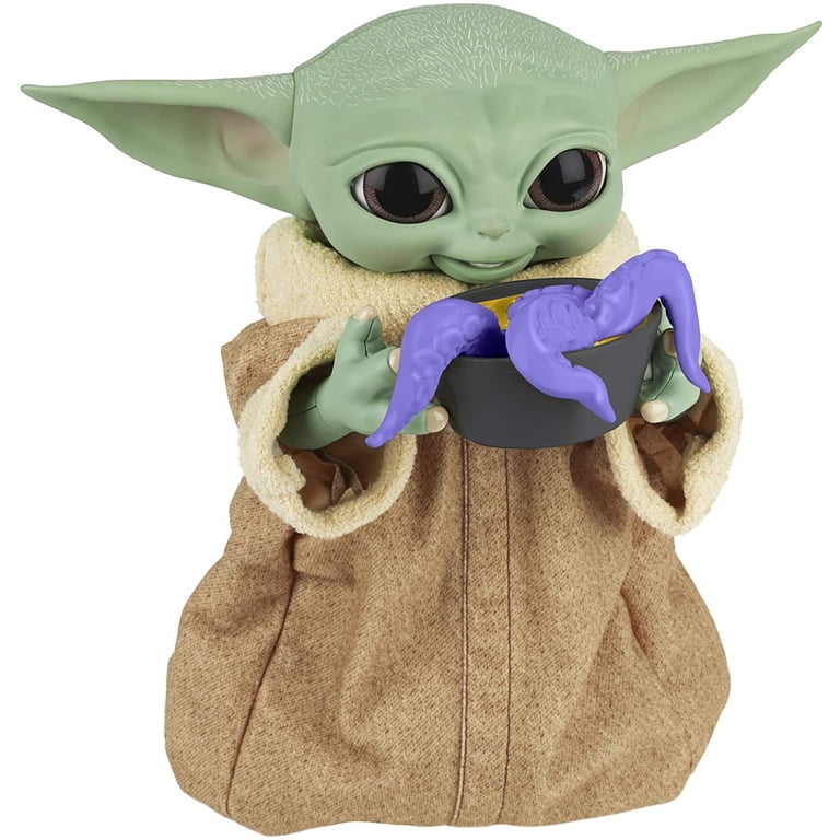 Star Wars Galactic Snackin Grogu 9.25-Inch-Tall Animatronic Toy