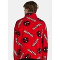 thumbnail image 3 of Deadpool 3 Men's and Big Men’s Microfleece Graphic Sweatshirt, Sizes XS-3XL, 3 of 5
