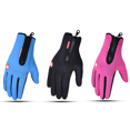 thumbnail image 2 of Guantes de moto de otoño e invierno para hombre y mujer, resistentes al viento, antideslizantes, con pantalla táctil, forro polar, mantienen el calor para el trabajo, guantes deportivos para hombre y, 2 of 5
