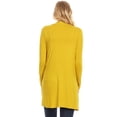 thumbnail image 4 of Women's Casual Open Front Long Sleeve Solid Cardigan with Side Pockets, 4 of 5