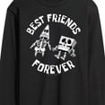 thumbnail image 3 of SpongeBob SquarePants - Best Friends Forever - Men's Long Sleeve T-Shirt, 3 of 6
