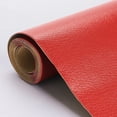 thumbnail image 5 of Self Adhesive Leather Repair Tape, Peel And Stick Leather Patch, Vinyl Repair Roll, Faux Leather Upholstery Sticker, Cuttable Furniture Refurbishment Material for Couch Furniture Sofas Car Seats, 5 of 7
