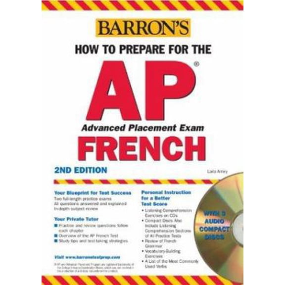 Pre-Owned How to Prepare for the AP French with Audio CDs (Barron's How to Prepare for AP French) (Paperback) 0764175807 9780764175800