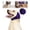 Purple, variant on Dog Ear Muffs & No Shake Ear Wrap – Elastic Waterproof Protector for Hematoma, Bathing, Drying, Swim & Noise Anxiety, Calming Hoodie Design for Grooming & Recovery
(Yellow, L)