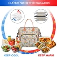 thumbnail image 4 of Fairy Princess Rainbow Pattern Womens Lunch Box for Work,Insulated Large Lunch Bag for Tween and Teen,Loncheras Para Mujer,Leakproof Adult Lunch Bag for Work,Beach,Travel,Picnic,Camping, 4 of 7