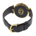 thumbnail image 4 of Pre-Owned Gucci Sherry Line Watch, Gold Plated, Quartz, Analog, Black Dial, Men's, 4 of 10