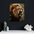 thumbnail image 4 of Nawypu Motivational Lion Wall Art King Animal Lion 7 Rules of Life Quotes Canvas Wall Decor Inspirational Vintage Pictures Print Painting Framed Artwork Home Decor for Bedroom Living Room Office, 4 of 4