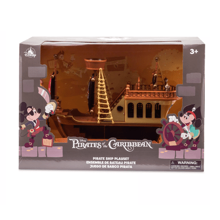 Disney Pirates of the Caribbean Mickey and Friends Ship Playset New Vehicle Playsets