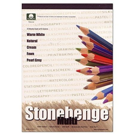 Stonehenge Multi-Color Mini Pad 2.5 X 3.5 IN