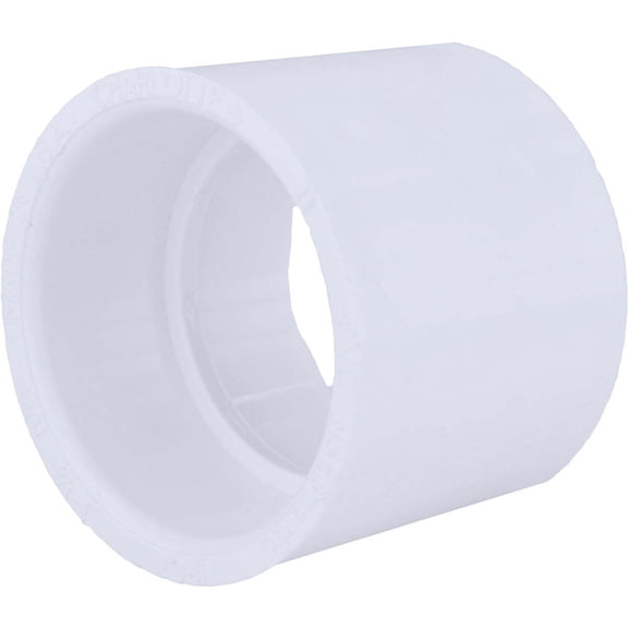 Charlotte Pipe 1-1/4 In. Hub Schedule 40 DWV PVC Coupling PVC 00100 0600HA