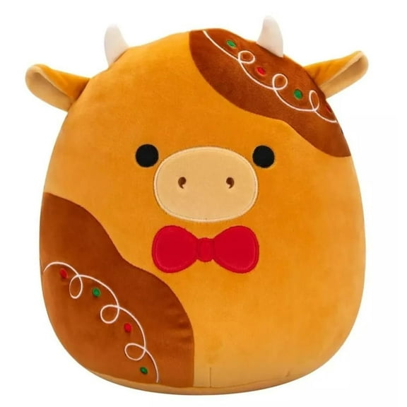Squishmallows 8" Jericho the Gingerbread Cow