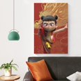 thumbnail image 4 of Anime Ne Zha Poster Print 2 (4) Canvas Art Poster and Wall Art Picture Print Modern Family bedroom Decor Posters 24x36inch(60x90cm), 4 of 6