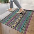 thumbnail image 4 of Colorful Ethnic Pattern Door Rugs,Washable Non Slip Door Mats Indoor,Decorative Door Mats,Entry Mat Indoor for Entrance,Bedroom,Kitchen,Bathroom,17"x30", 4 of 6