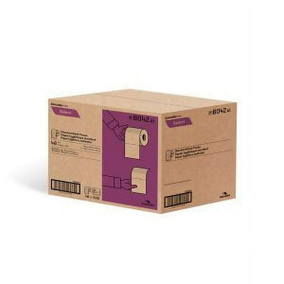 Cascades PRO Select Standard Bath Tissue, 2-Ply, White, 500 sheets, 48 rolls/pack, Septic Tank Safe, Recycled, Biodegradable