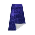 thumbnail image 2 of Rugsotic Carpets Hand Tufted Shag Polyester Eco-Friendly Area Rugs - 2'6''x6', Runner, Blue, Plain Solid Design, High Pile Handmade Anti Skid Rugs for Living Room, Bed Room K00111, 2 of 5