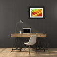 thumbnail image 3 of Horton, Janet 14x11 Black Ornate Wood Framed with Double Matting Museum Art Print Titled - Issaquah-Washington State-USA Colorful kayaks lying on their side, 3 of 4