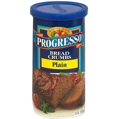 Progresso Plain Bread Crumbs, 15 oz (Pack of 6)