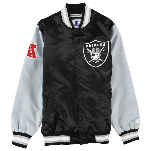 STARTER Hombres Las Vegas Raiders Varsity Chaqueta rad L