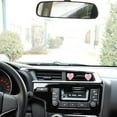 thumbnail image 2 of TEHAUX Car Aromatherapy Diffuser Ornament Heart Shaped Dark Pink 1Pcs, 2 of 6