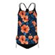 thumbnail image 4 of Trajes de baño Amzcrzy Tankini para mujer, trajes de baño, bikini con control de abdomen, top y braguita estampados para mujer, conjunto de bikini holgado con cordón ajustable, color naranja, 2XL, 4 of 6