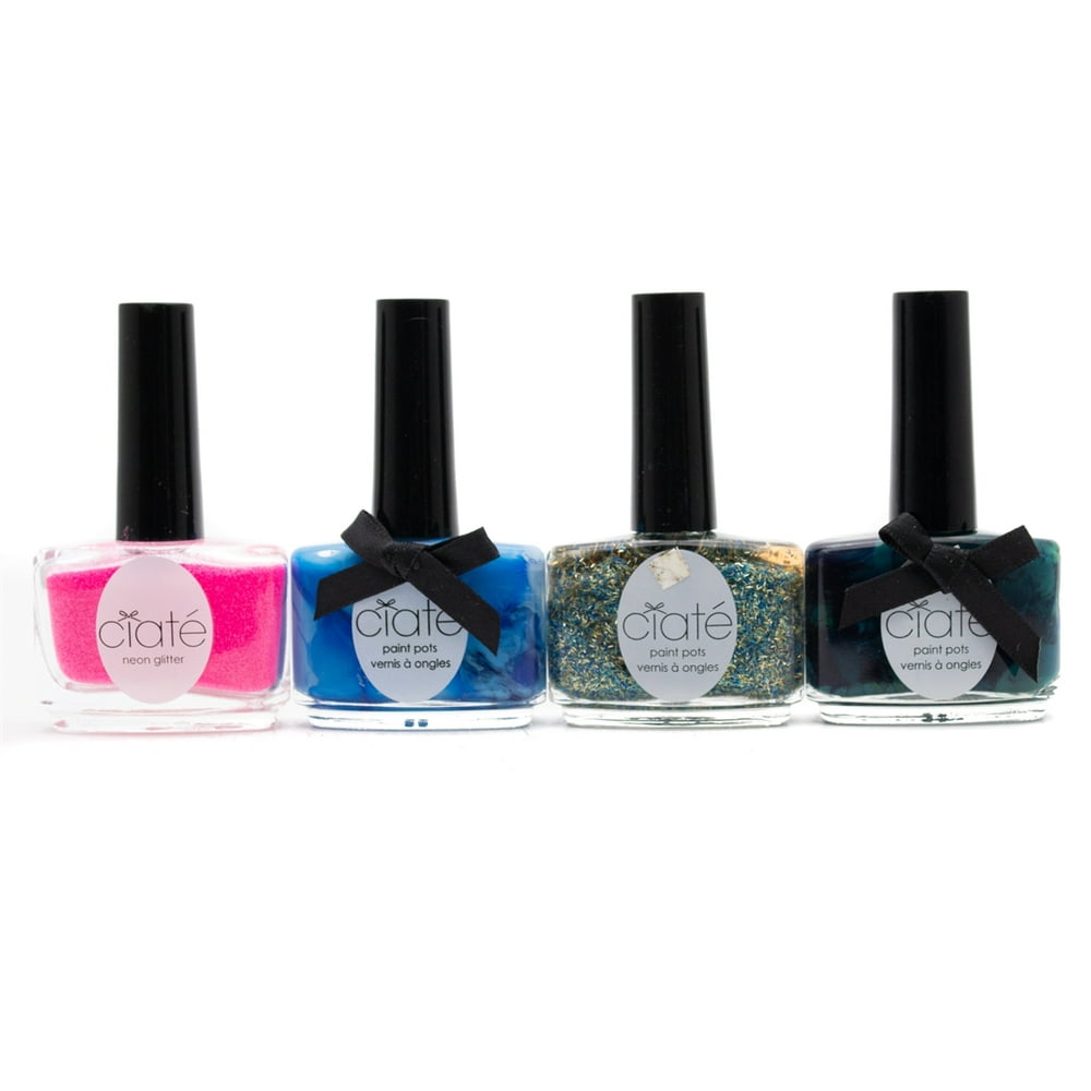 Ciate London ciate Nail Polish Set of 5 Shout Out Neon Glitter