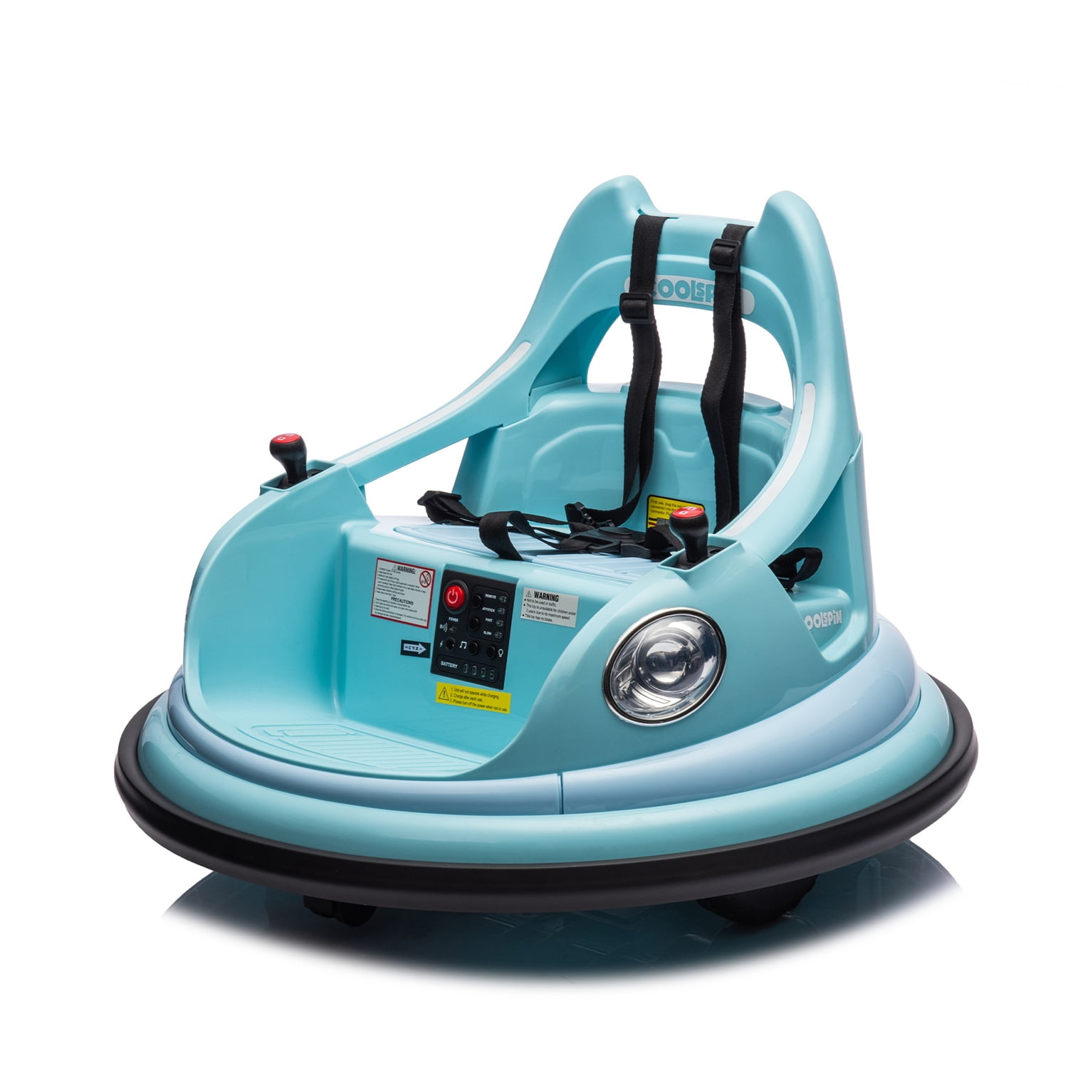 CIPACHO 12V Ride On Electric Bumper Car for Kids & Toddlers, Baby Bumping Toy Cars Gifts for 18 Months, Blue CIPACHO 12V Ride On Electric Bumper Car for Kids & Toddlers, Baby Bumping Toy Cars Gifts for 18 Months, Blue