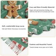 thumbnail image 5 of FORMRS Womens Scarf Winter Soft Long Big Warm Shawls Wrap Tassel Scarves, Christmas Gingerbread, 5 of 9
