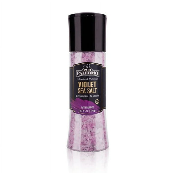 Papa Palermo Violet Sea Salt, Kosher, All Natural, No Additives