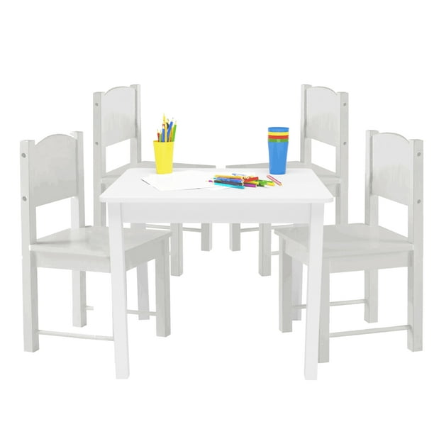 Kids Chairs Table Set Solid Hard Wood, Solid Wood Children S Table And Chair Set