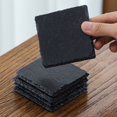 thumbnail image 4 of Table Coaster Decorative Stable Anti-scalding Reusable Home Cafe Restaurant Slate Stone Drink Coaster for Gifts, 4 of 7