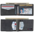 thumbnail image 2 of Alpine Swiss Mens Slimfold Wallet RFID Blocking Genuine Leather Thin Bifold FPW, 2 of 6