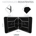 thumbnail image 3 of Linium Mesa Plegable 1.80m Plastico Negra para Banquetes LINIUM HEALTH Plegable, 3 of 7
