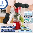 thumbnail image 5 of Fingerless Compression Support Gloves with Adjustable Wrist Strap for Men Women, Soft Stretch Hand Gloves for Office Typing Daily Use, 5 of 5