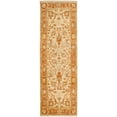 thumbnail image 5 of Safavieh  Couture Hand-knotted Oushak Engela Traditional Oriental Wool Rug with Fringe 9' x 12' 9' x 12' Indoor,Handmade Living Room,Bedroom,Dining, 5 of 5