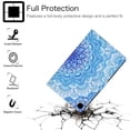 thumbnail image 2 of Galaxy Tab A8 10.5 inch Case SM-X200/SM-X205/SM-X207, Allytech Premium PU Leather Multi-Angle Viewing Angles Stand Smart Auto Sleep Wake Folio Cover for Samsung Galaxy Tab X200 2022, Mandala, 2 of 6