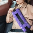 thumbnail image 2 of Butterfly & Floral Seatbelt Cushion for Surgery Recovery - Plush Mastectomy Pillow with Romantic Watercolor Design - Car Travel Pressure Relief Pad, 2 of 7