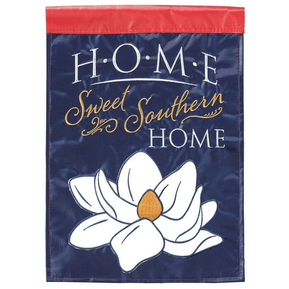 Magnolia Gardens M011551 13 x 18 in. Magnolia Home Sweet Southern Home Printed Garden Flag