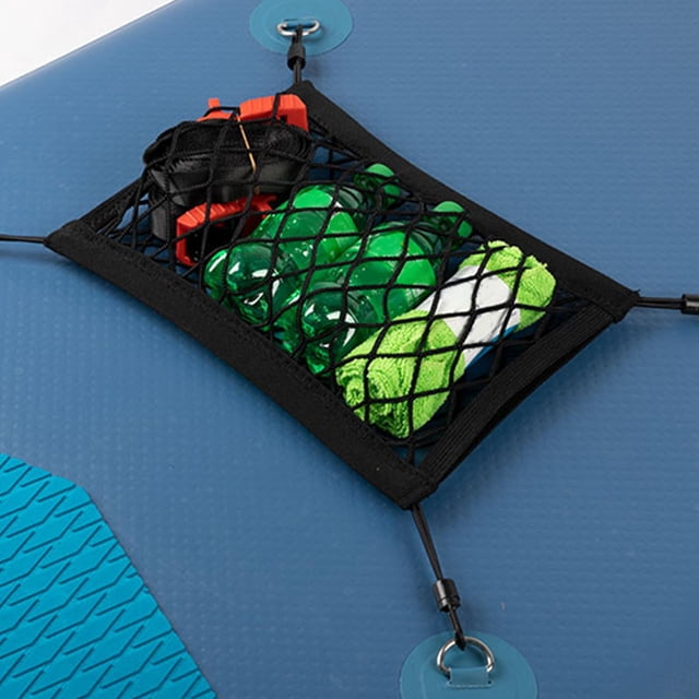 Bolsa de cubierta de paddleboard shamjiam bolsa de organizador de estiramiento duradero malla negra