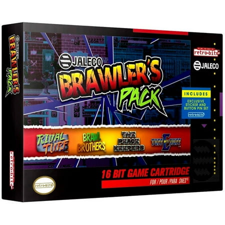 Jaleco Brawlers Pack (Super Nintendo)