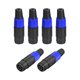 thumbnail image 1 of Conectores de adaptador hembra SpeakOns, enchufe de altavoz de 4 polos con bloqueo de giro, compatible con Speakons 6pcs, 1 of 4