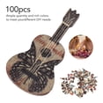 thumbnail image 4 of Wooden Buttons, Handcraft Guitar Buttons 100pcs  For Photo Frames, 4 of 8